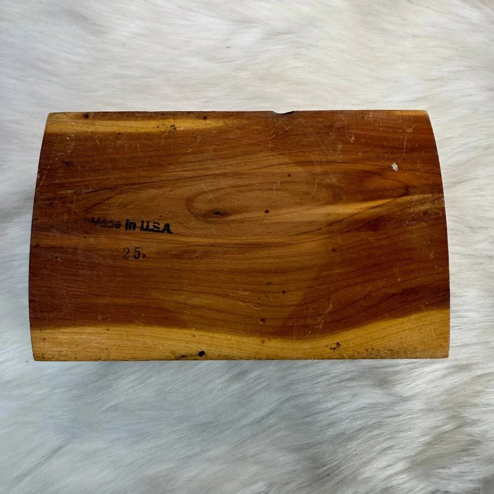 Vintage Central City, Colorado Wooden Box w/ Horse Made in USA